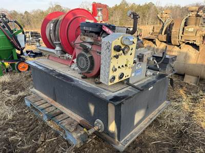 18Hp Vanguard Gasoline Engine, 42"x68" Tank, Hose Reel