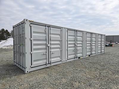 Approx 40x9'6"x8'6", Max Gross: 67200LB, Tare: 9830LB