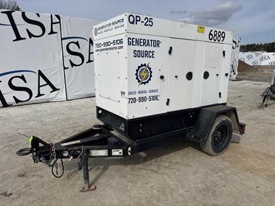 Location: Isa Wi Yard - Merrill, Wi4 Cylinder Diesel Engine, 20KW, 25 Kva,