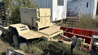 Location: Calumet, MI2 Cylinder Diesel Engine, 5 KW, 60 HZ, Spring Ride