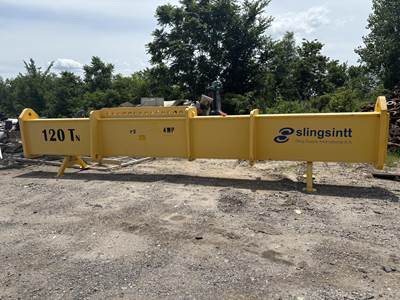Location: Muscatine, Iaapprox 27' Width, Approx 12' Center Sling Mounts
