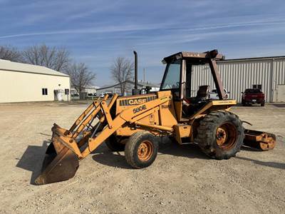 Case 580E Backhoe