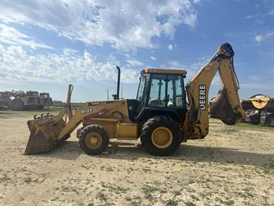 John Deere 410E Loader Backhoe