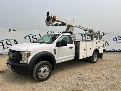 Ford F-550 XL Boom / Bucket Truck - 2019 VERSALIFT STP36NE Aerial Platform Lift