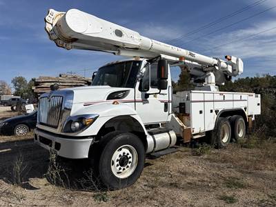 International WorkStar 7400 Boom / Bucket Truck - 2012 ALTEC AM55 Aerial Lift