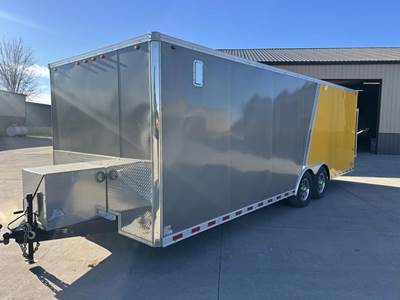 Interstate Enclosed Car Carrier Trailer