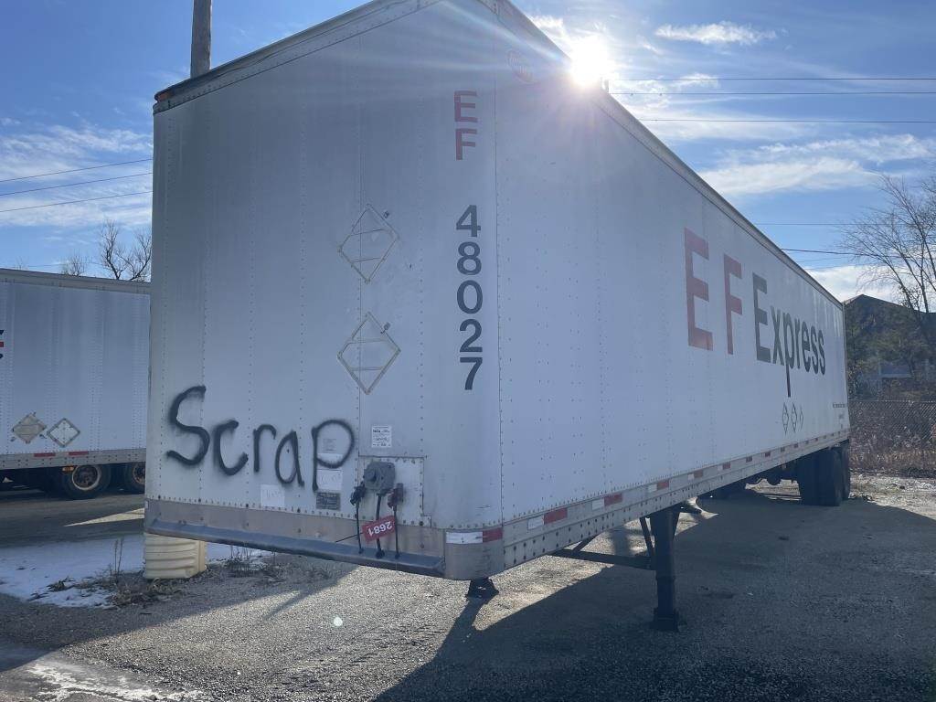 2000 Dorsey 48ft Dry Van Trailer For Sale Merrill, WI 31628