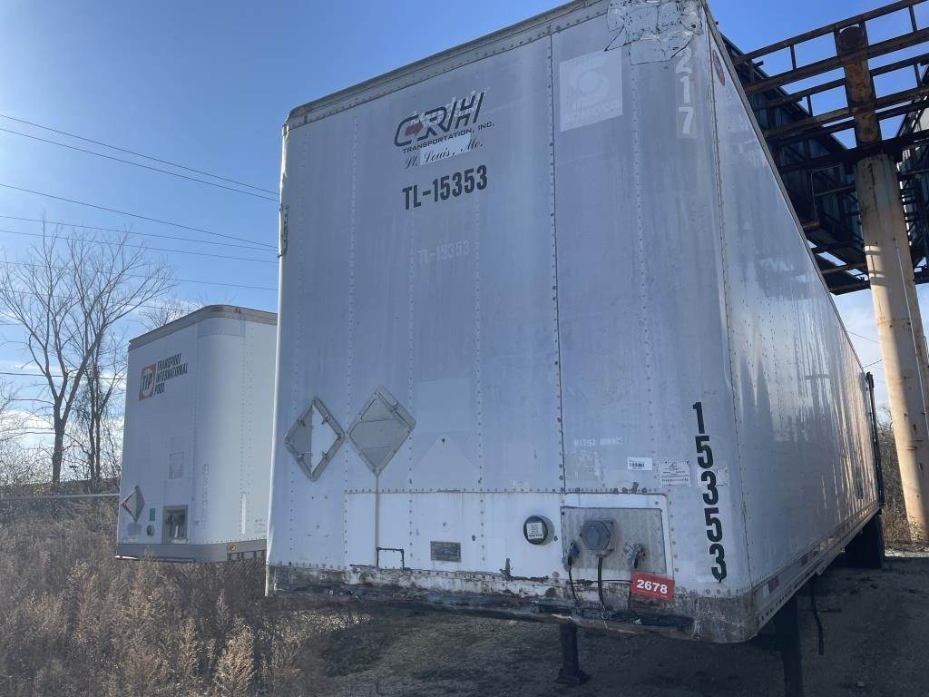 2000 Dorsey 53ft Dry Van Trailer For Sale Merrill, WI 31613