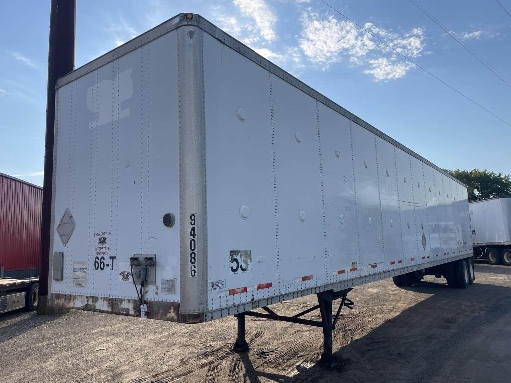 2000 Wabash Dry Van Trailer For Sale Merrill, WI 30372