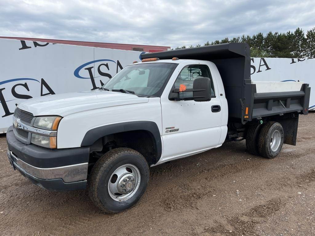 2003 Chevrolet 3500 Dump Truck For Sale Merrill, WI 24026