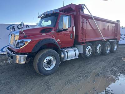 International HV613 Dump Truck