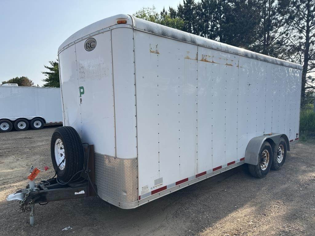 2007 ROYAL CARGO 20' ENCLOSED Enclosed Cargo Trailer For Sale Merrill, WI 23624