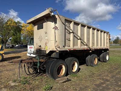 Benson 25' End Dump Trailer