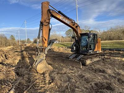 Case CX145DSR Excavator