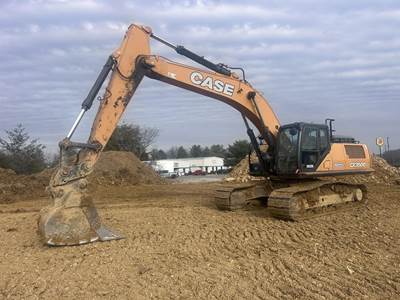 Case CX350D Excavator
