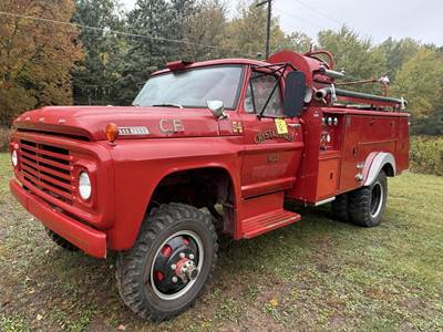 Ford F-600 Fire Truck