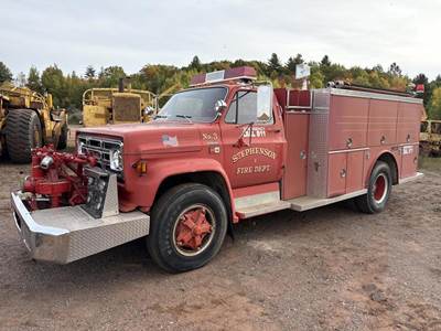 GMC 7000 Fire Truck