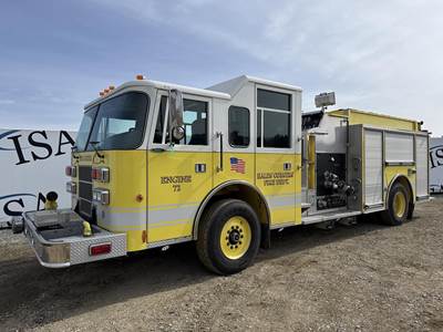 Pierce Saber Fire Truck