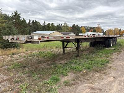 East 45' ALUMINUM TRI AXLE Flatbed Trailer