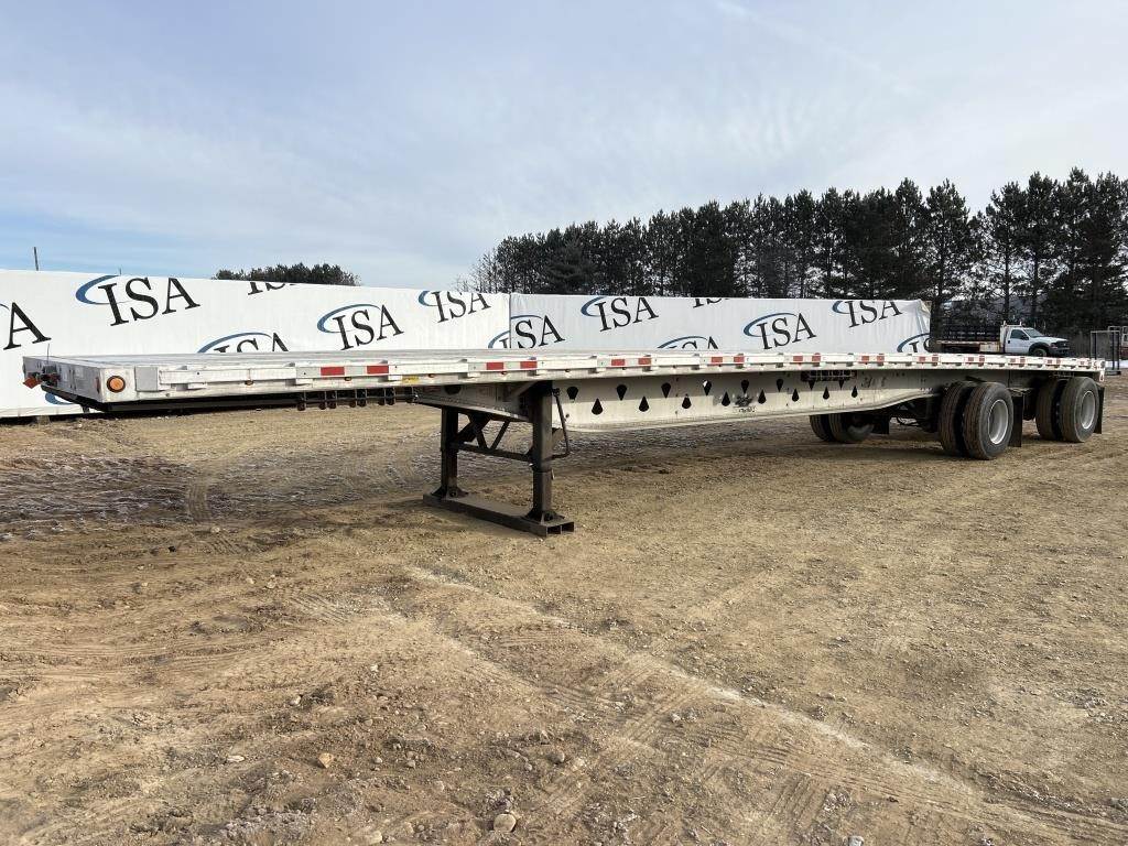 2007 Manac Flatbed Trailer For Sale Merrill, WI 31564