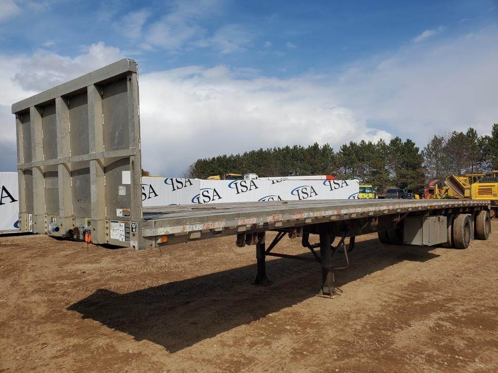 2002 Wilson 48ft Flatbed Trailer For Sale Merrill, WI 24106