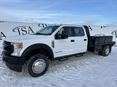 Ford F-550 Flatbed Truck