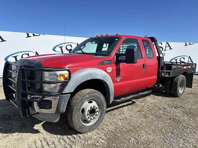 Ford F-550 Flatbed Truck