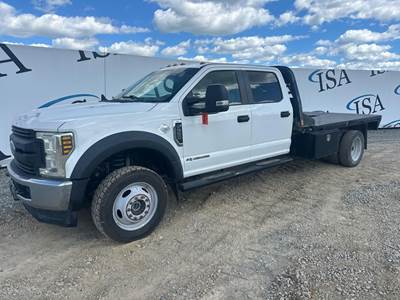 Ford F-550 Flatbed Truck