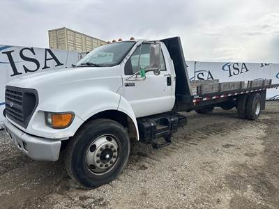 Ford F-650 Flatbed Truck