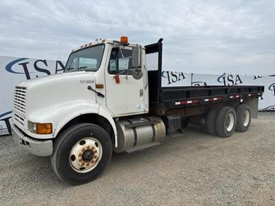 International TRANSTAR 8000 Flatbed Truck