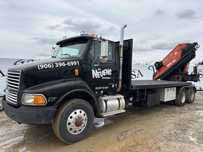 Sterling A9513 Flatbed Truck