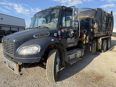 Freightliner M2 Side Load Garbage Truck