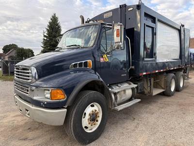 Sterling Acterra Side Load Garbage Truck