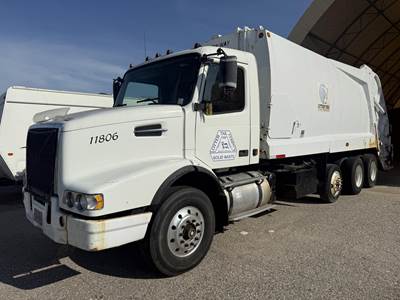 Volvo Side Load Garbage Truck