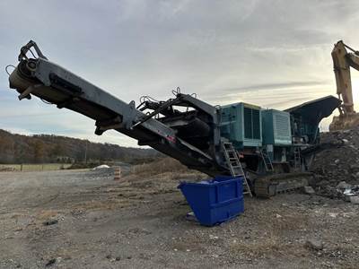 Powerscreen Premiertrak 400 Jaw Crushing Plant