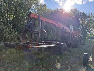 Serco 300 Trailer-Mounted Log Loader