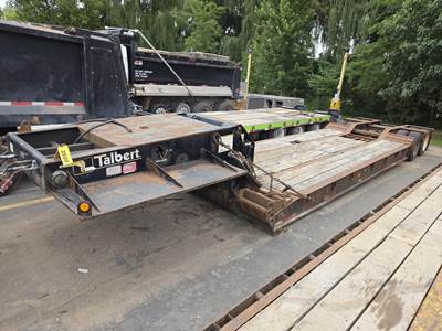 Talbert TDW-35S Lowboy Trailer