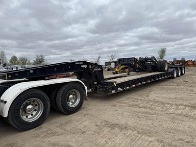 Trail King 53ft Lowboy Trailer