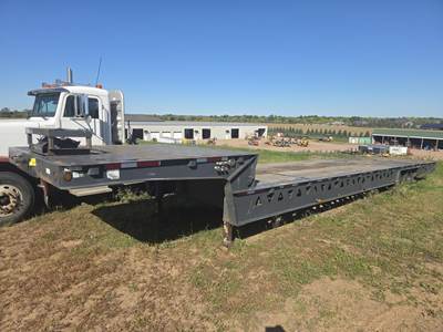 Trail King Lowboy Trailer
