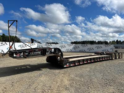 XL Specialized XL110 CHDG Lowboy Trailer