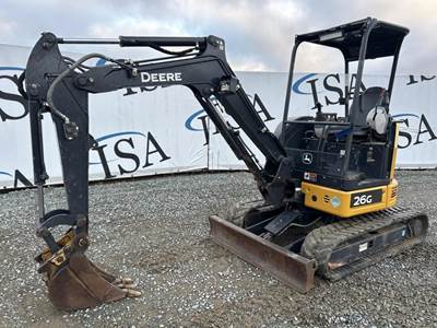 John Deere 26G Mini Excavator