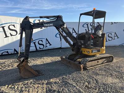 John Deere 26G Mini Excavator