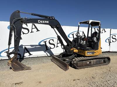 John Deere 50G Mini Excavator