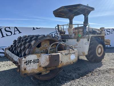 Ingersoll-Rand SPF60D Padfoot Roller Compactor