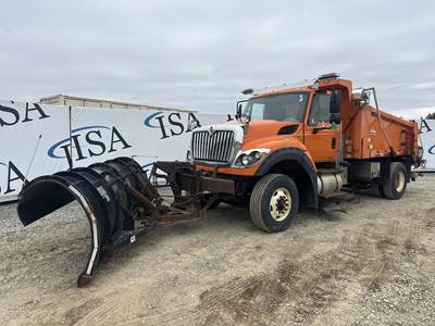 International WorkStar 7600 Plow / Spreader Truck