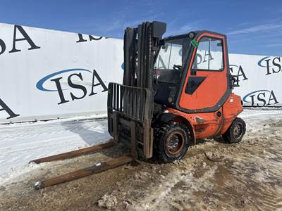 Linde H45D600 Pneumatic Tire Forklift