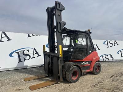 Linde H80D Pneumatic Tire Forklift