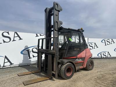 Linde H81D Pneumatic Tire Forklift