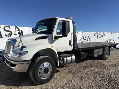 International MV Rollback Tow Truck