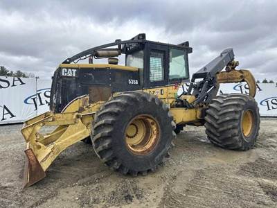 Caterpillar 535B Wheeled Grapple Skidder